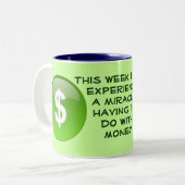 Mirakelgeld mok (Voorkant links)