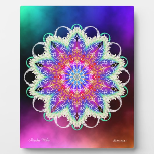 Mirakels binnen fotoplaat (Voorkant)