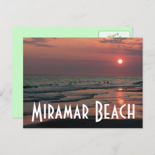 Miramar Beach Briefkaart (Voorkant / Achterkant)
