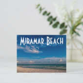 Miramar Beach Briefkaart (Staand voorkant)