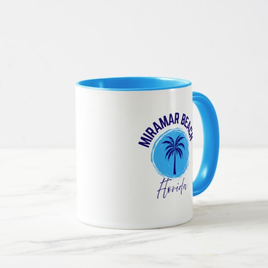 Miramar Beach Florida Coffee Mug Mok (Voorkant rechts)