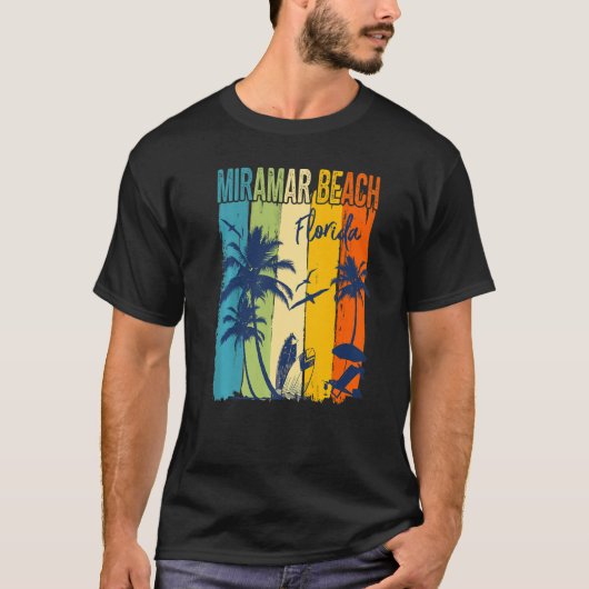 Miramar Beach Florida Family Vacation Matching Gro T-shirt (Voorkant)