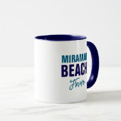 Miramar Beach Florida koffiemok Mok (Voorkant rechts)