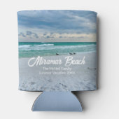 Miramar Beach Florida Mooie aangepaste aandenken Blikjeskoeler (Achterkant)