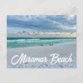 Miramar Beach Florida Mooie oceaan fotografie Briefkaart (Voorkant)