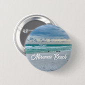 Miramar Beach Florida Prachtige vakantie aandenken Ronde Button 5,7 Cm (Voorkant /achterkant)