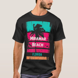 Miramar Beach Souvenir Florida Herinnering T-shirt