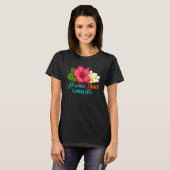 Miramar Beach Vacation Florida Tropical Hibiscus F T-shirt (Voorkant volledig)