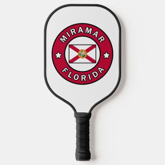 Miramar Florida Pickleball Paddle (Voorkant)