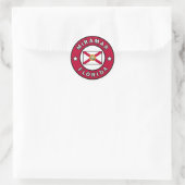 Miramar Florida Ronde Sticker (Tas)