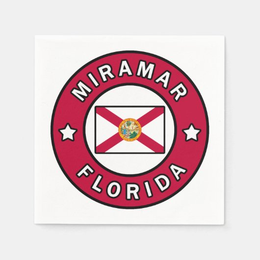 Miramar Florida Servet (Voorkant)
