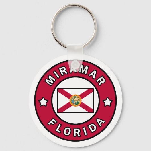 Miramar Florida Sleutelhanger (Voorkant)