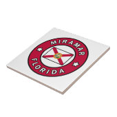 Miramar Florida Tegeltje (Zijkant)