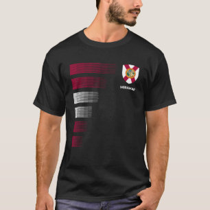 Miramar Florida vlag embleem Miramar FL Patriottis T-shirt