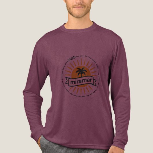 Miramar Tri-Blend Shirt (Voorkant volledig)