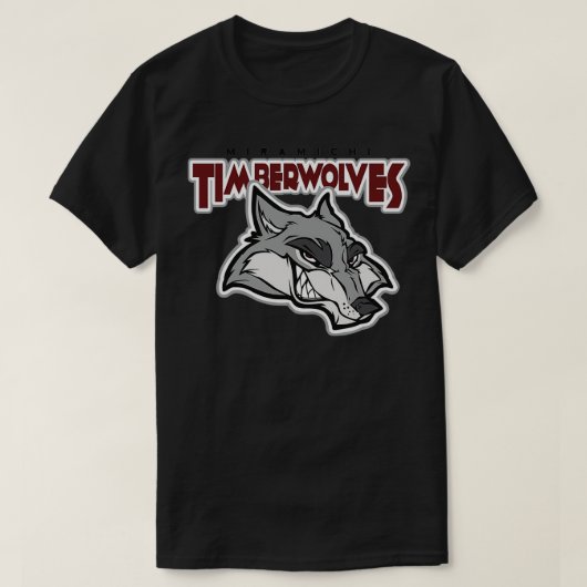Miramichi Timberwolves T-shirt (Design voorkant)