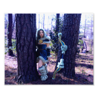 Mirana verliest in de Bossen Foto Afdruk