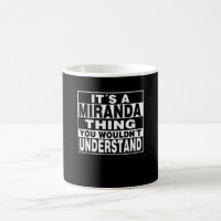 MIRANDA Achternaam Persoonlijke cadeaus