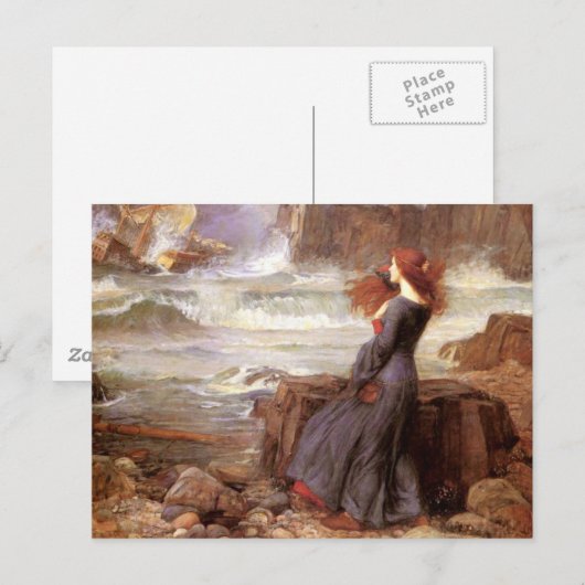 Miranda - De Tempest Briefkaart (Voorkant / Achterkant)