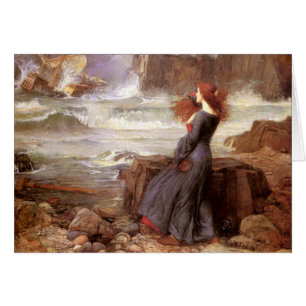 Miranda - De Tempest van John William Waterhouse
