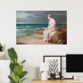 MiRANDA, door John William Waterhouse - 1875 Poster (Thuiskantoor)