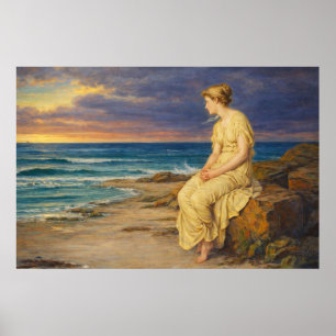 Miranda door John William Waterhouse Poster