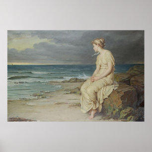 Miranda door John William Waterhouse Poster