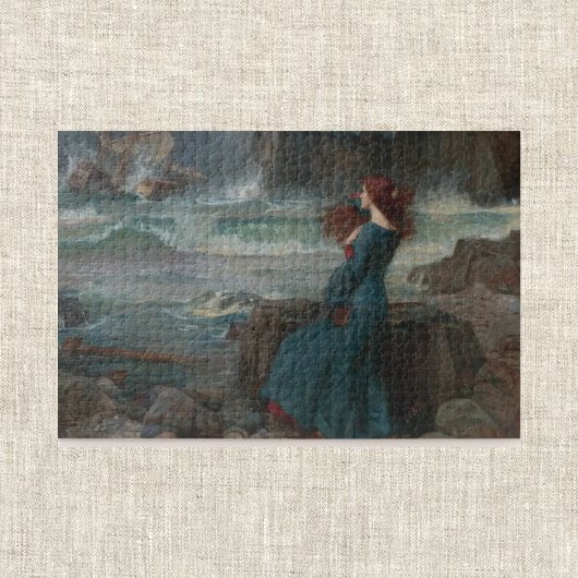 Miranda door John William Waterhouse Puzzle Legpuzzel