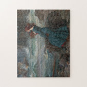 Miranda en de Tempest van John Waterhouse Legpuzzel (Verticaal)