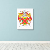 Miranda Family Crest Canvas Afdruk (Insitu (Houten vloer))