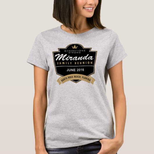 Miranda Family Reunion 2016 T-shirt (Voorkant)