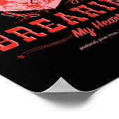 Miranda Lambert breekt mijn hart Briefkaarten van Poster (Hoek)