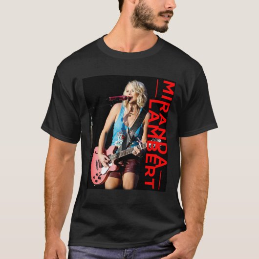 Miranda Lambert Music Singer Women T-shirt (Voorkant)