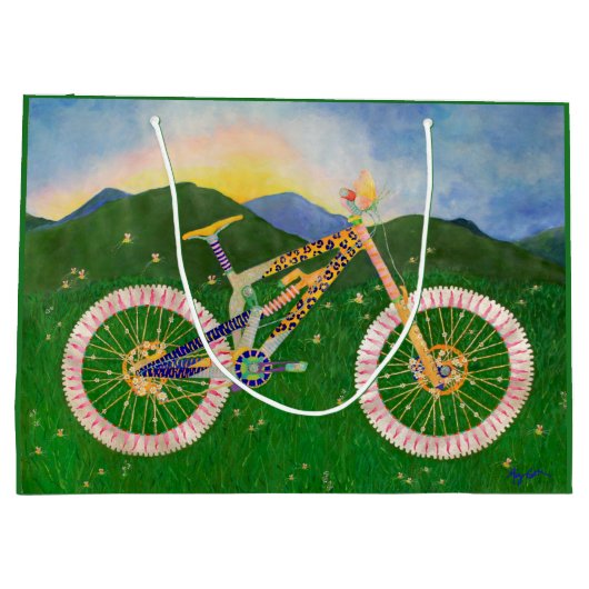 Miranda Mountain Bike Gift Bag Groot Cadeauzakje (Achterkant)