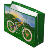 Miranda Mountain Bike Gift Bag Groot Cadeauzakje (Voorkant Gekanteld)
