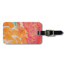 Miranda Priely Floral No. 3 Travel Label
