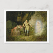 Miranda, Prospero en Ariel van 'The Tempest' door Briefkaart (Voorkant)