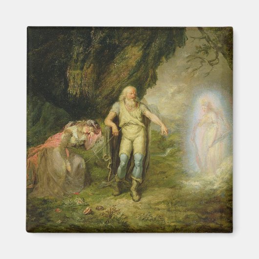 Miranda, Prospero en Ariel van 'The Tempest' door Magneet (Voorkant)