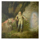 Miranda, Prospero en Ariel van 'The Tempest' door Tegeltje (Voorkant)