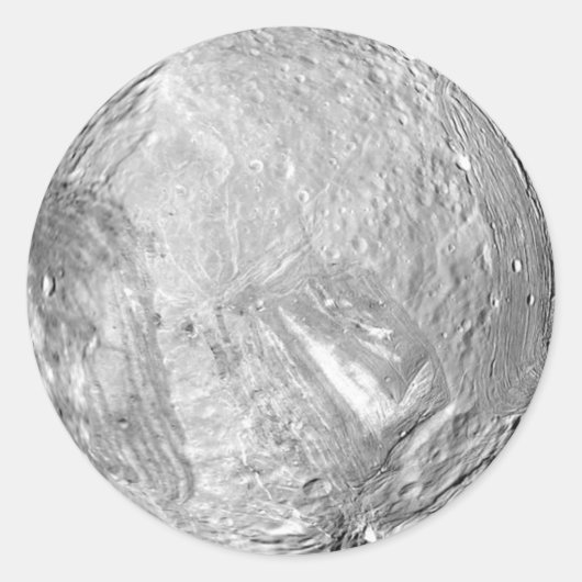 Miranda Ronde Sticker (Voorkant)