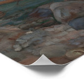 Miranda Tempest John William Waterhouse Art Poster (Hoek)