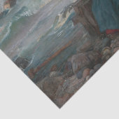 Miranda Tempest John William Waterhouse Art Tissuepapier (Detail)