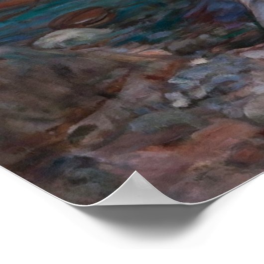 Miranda - The tempest, 1916 door John William Wate Poster (Hoek)