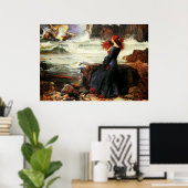 Miranda - The Tempest (1916) ~ Fine Art Canvas Poster (Thuiskantoor)