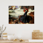 Miranda - The Tempest (1916) ~ Fine Art Canvas Poster (Keuken)