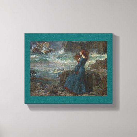 Miranda (The Tempest) Canvas Afdruk (Voorkant)