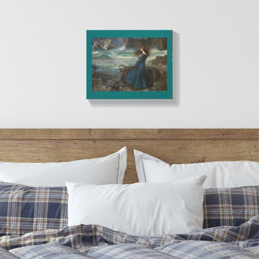 Miranda (The Tempest) Canvas Afdruk (Insitu (Slaapkamer))