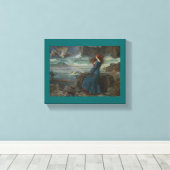 Miranda (The Tempest) Canvas Afdruk (Insitu (Houten vloer))