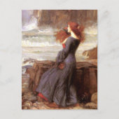 Miranda The Tempest door John William Waterhouse Briefkaart (Voorkant)