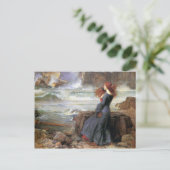 Miranda - The Tempest - John William Waterhouse Briefkaart (Staand voorkant)